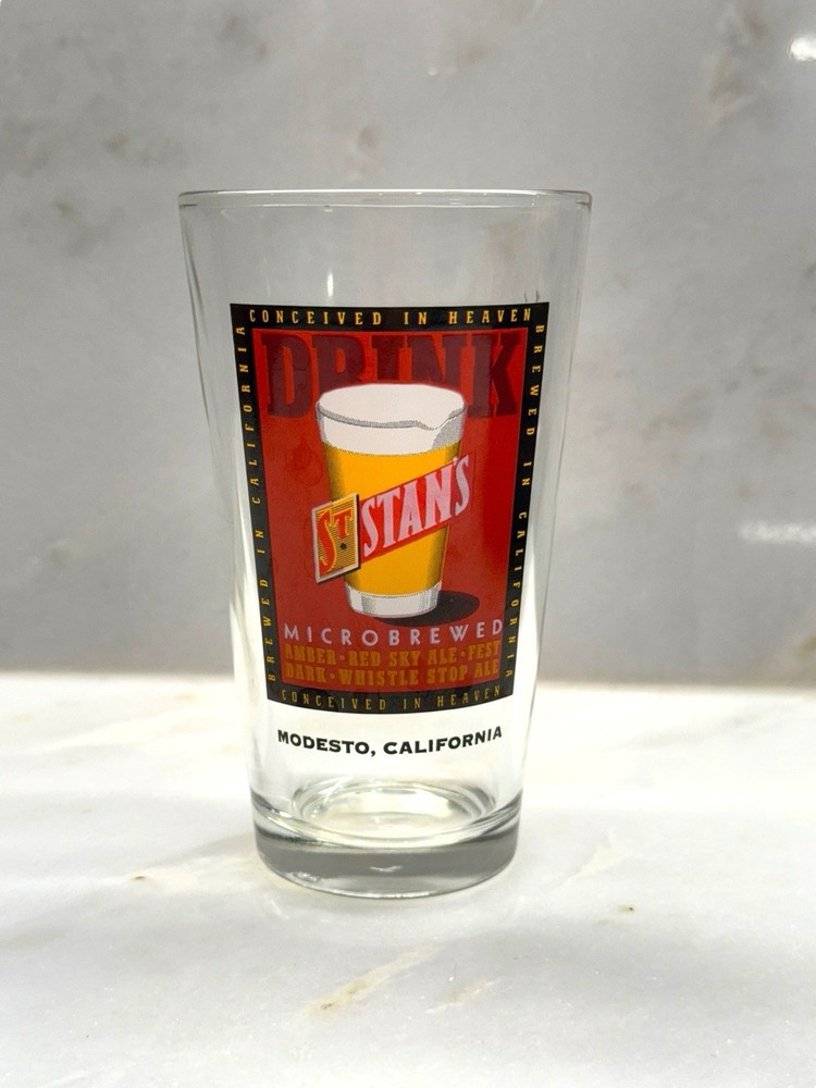 Modesto Microbrewery Glass