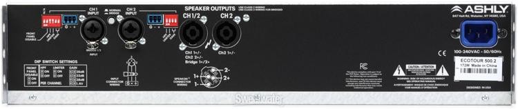 Ashly EcoTour 500.2 Power Amplifier