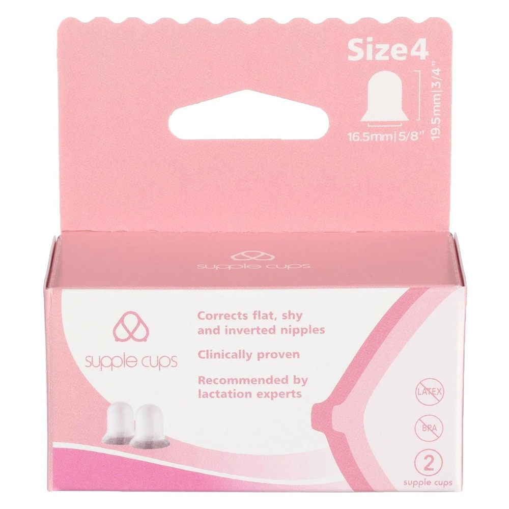 Breastfeeding Enhancement Tool - Size 4 Nipple Corrector, Safe and Effective