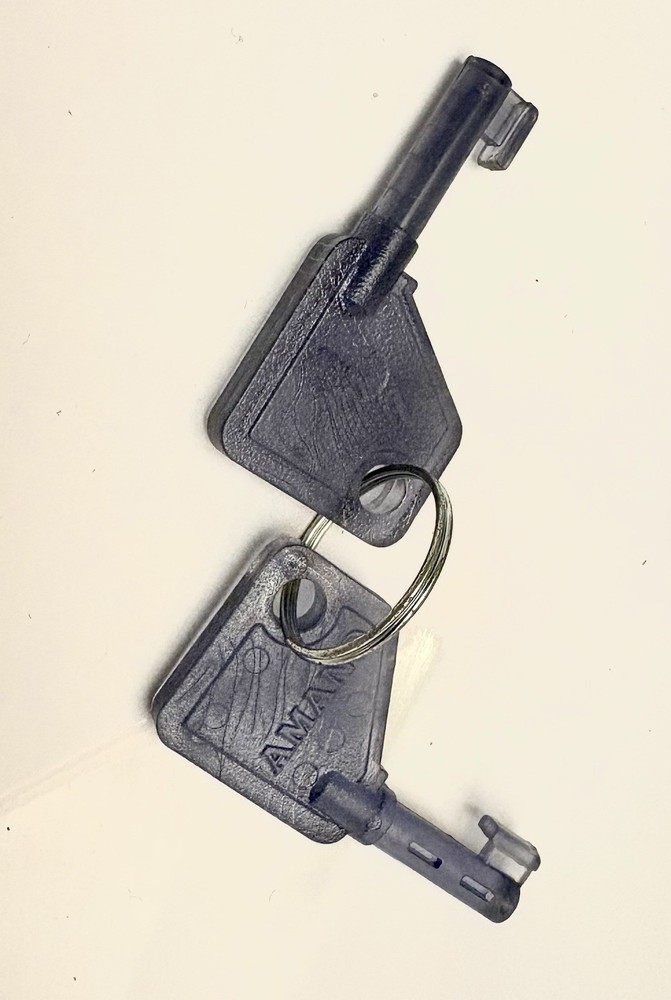 Amano PIX21/PIX25 Time clock Keys