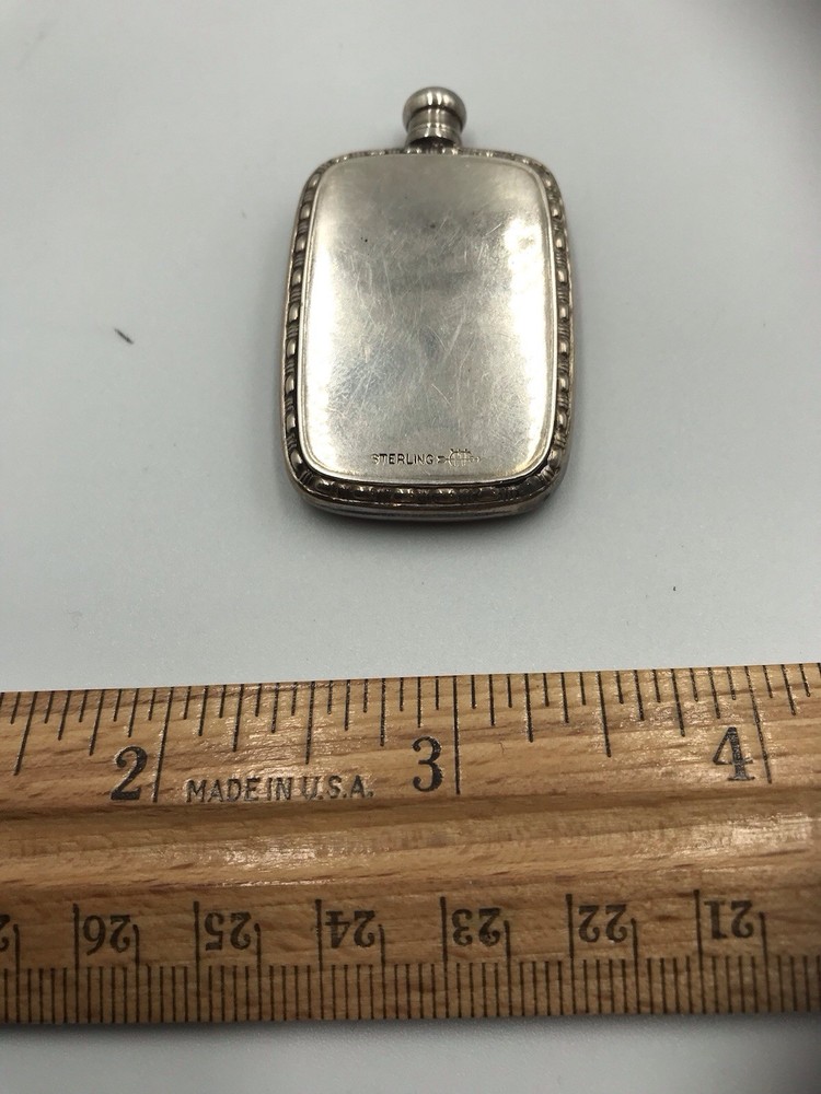 Sterling Silver Perfume Flask