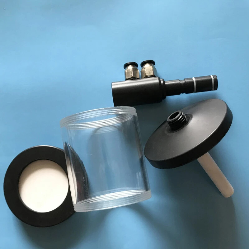 Small Powder Coating Cup 200ML For Lab Test Powder Spray Machine Electrostatic