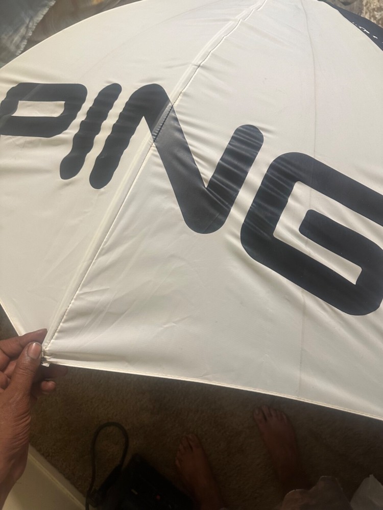 Vintage Ping “gustbuster” golf umbrella 90s