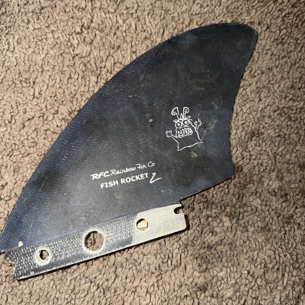 rfc fish rocket 2  surf fin rare Rainbow Fin