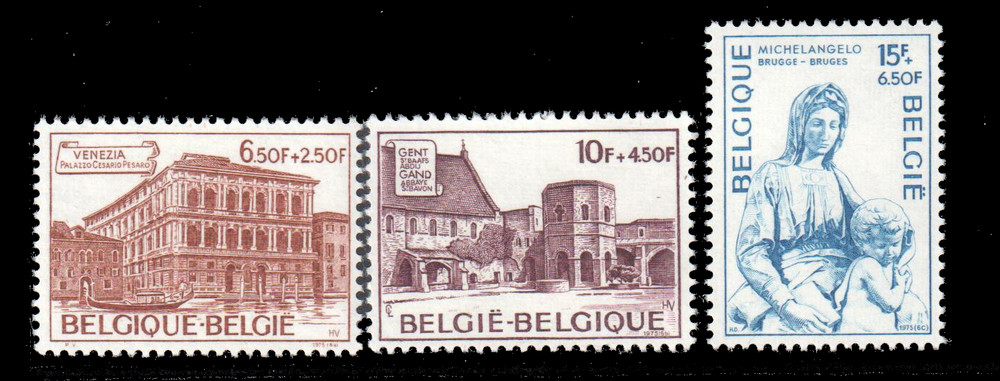Belgium Scott B923-25 Mint Never Hinged