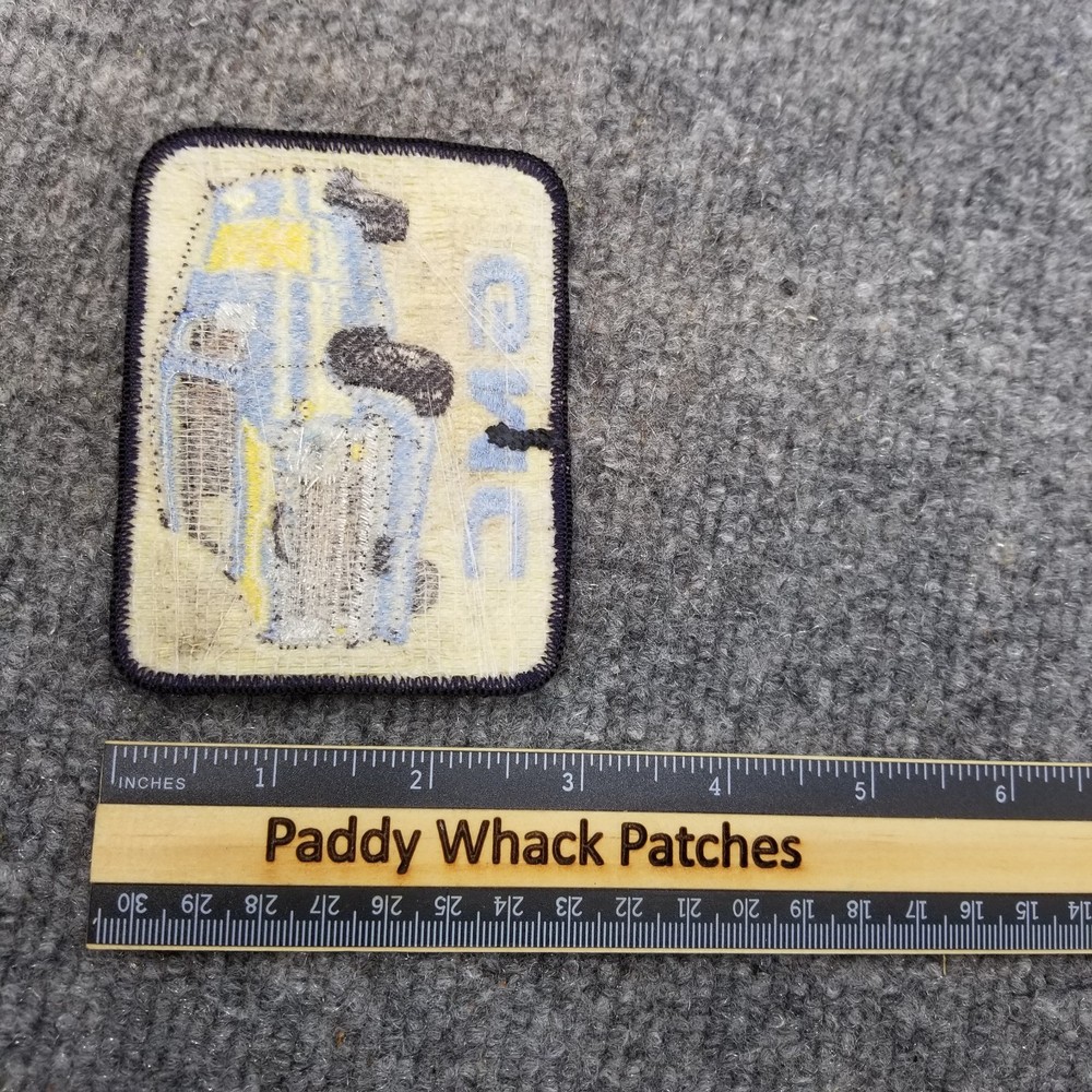 Vintage GMC Van Patch Car Auto 80s