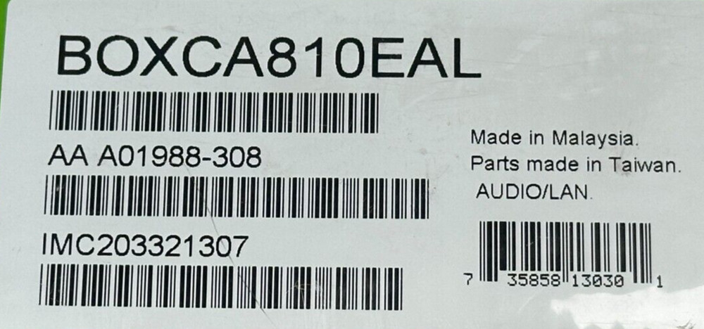 NEW OPEN BOX - INTEL A01988-308 Desktop System Board - FREE SHIPPING