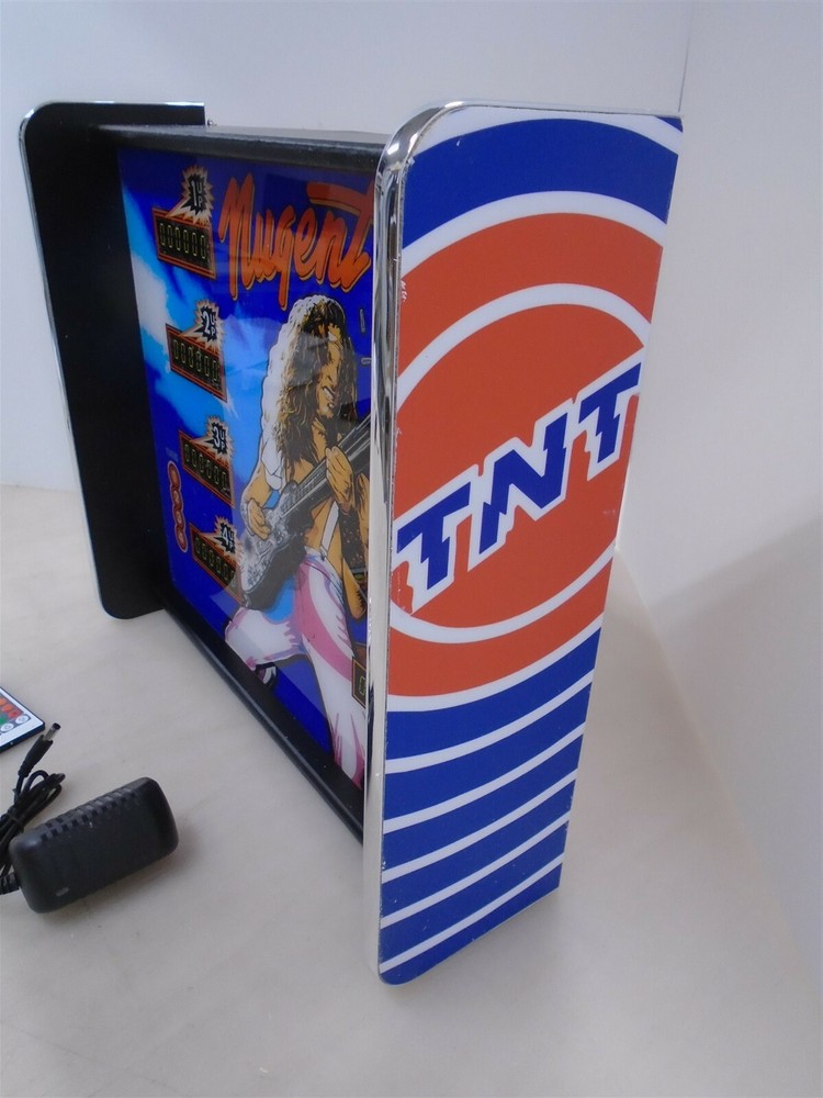 Stern Ted Nugent Pinball Head LED Display light box