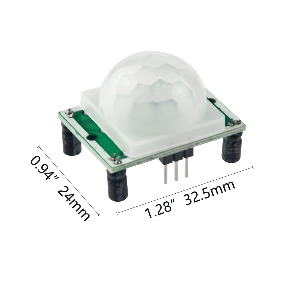10 PCS HC-SR501 PIR Module Pyroelectric Infrared Motion Sensor Module Detecto...