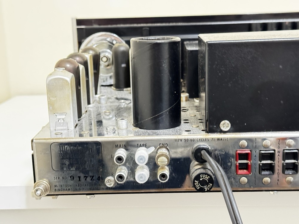McIntosh MX110z preamplifier restored