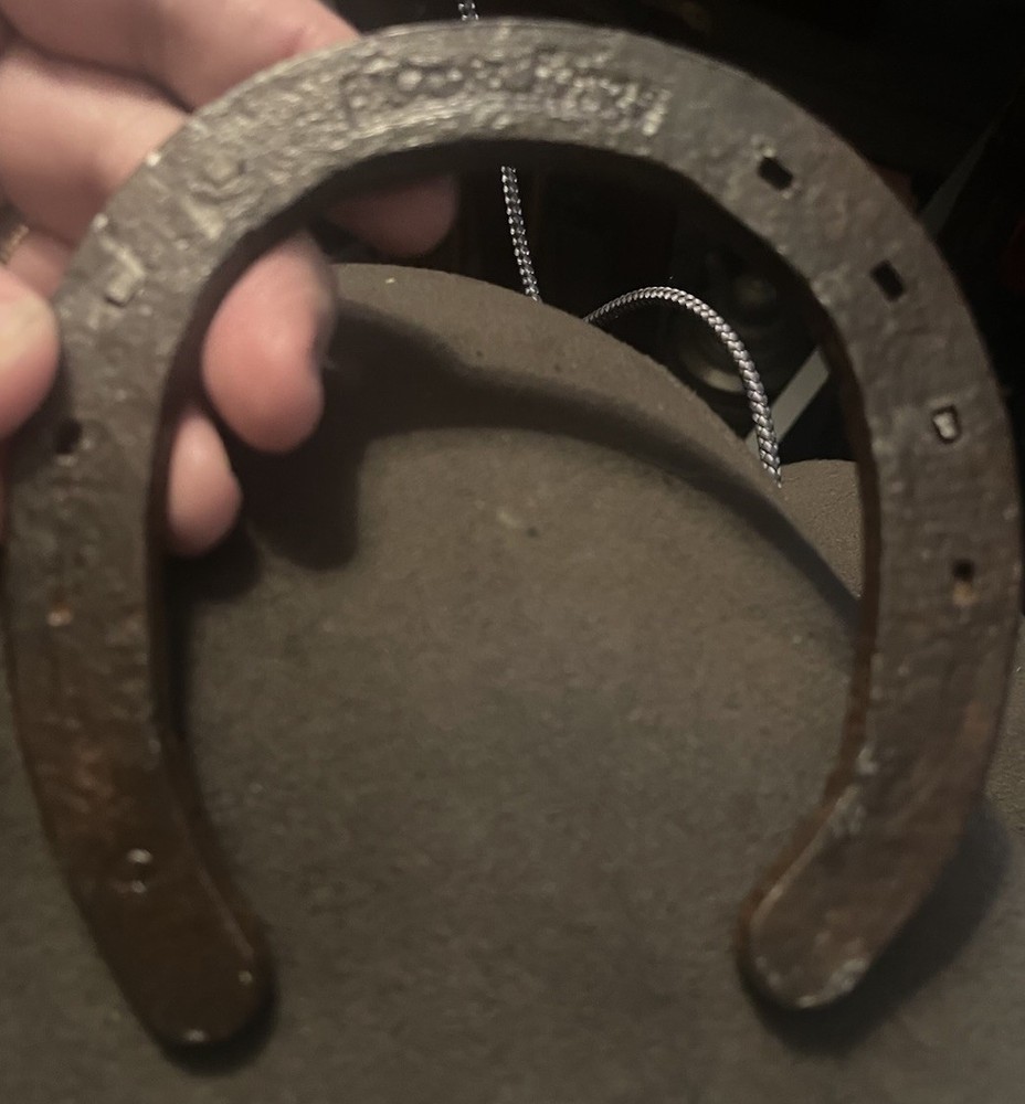VTG Hand Forged Iron Horseshoe