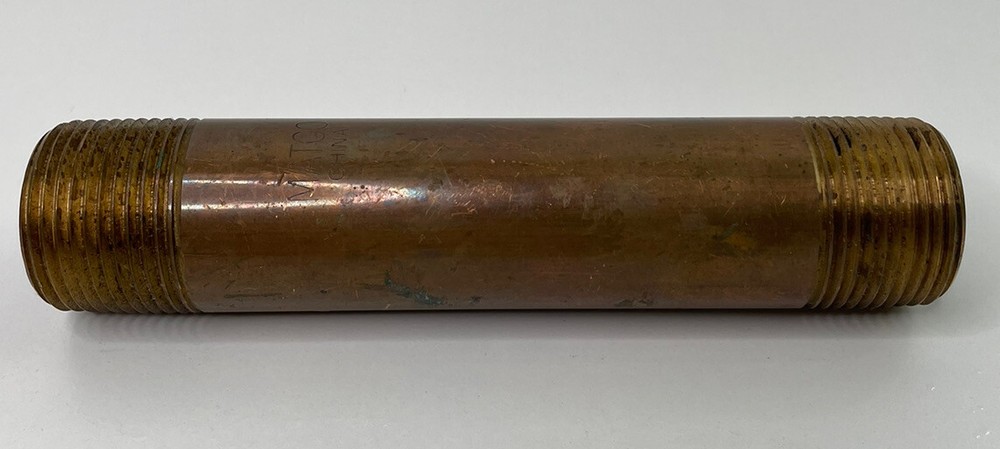 Brass Nipple 1" x 6"