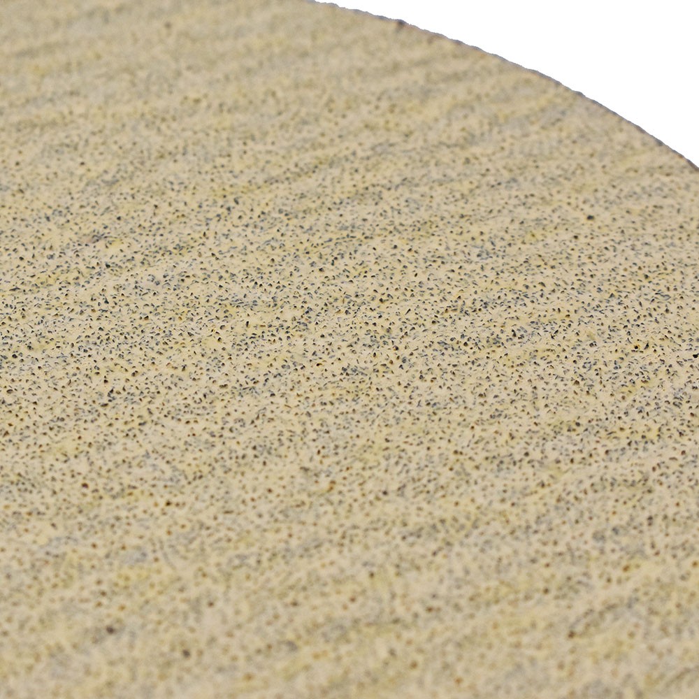 100 Pack 6 Inch Hook Loop Pads Sanding Disc Flocking 60 Grit NO-Hole Sanding