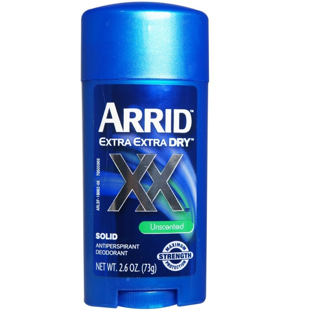 ARRID XX Solid Unscented 2.6oz (Pack of 8)