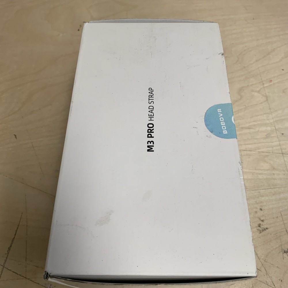 BOBOVR M3 Pro Battery Pack Head Strap sealed box. small dent in box