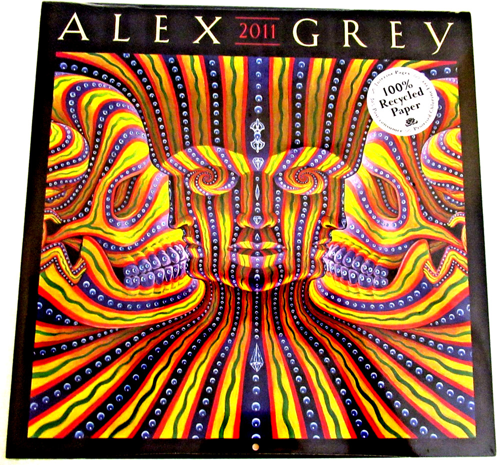 "2011 ALEX GREY CALENDAR" ~ *** PSYCHEDELIC / METAPHYSICAL / COSMIC ART *** #51