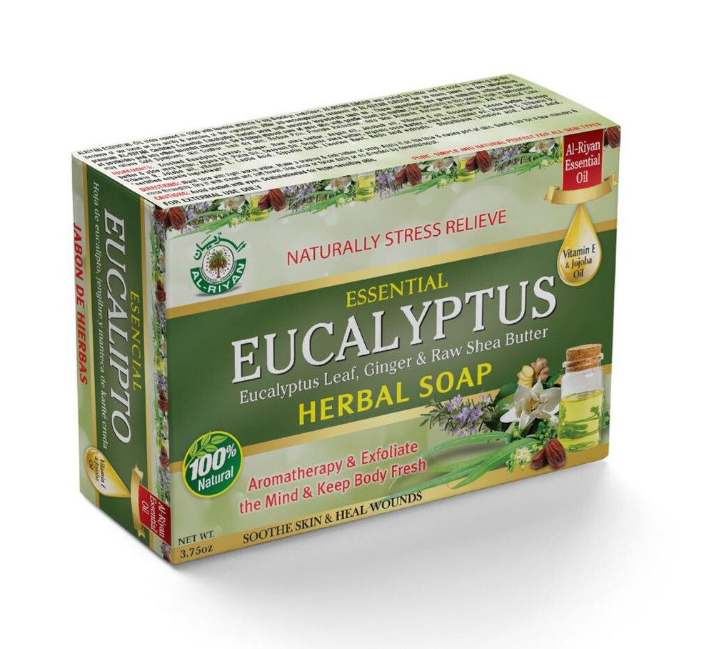 ORGANIC & 100% NATURAL HERBAL SOAP (Assorted Pack of 6)