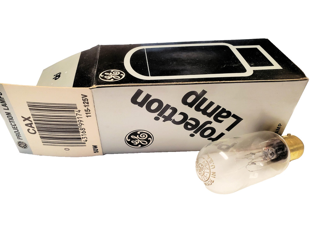 CAX "Original" General Electronics Projection Lamp 115-125V 1 pc