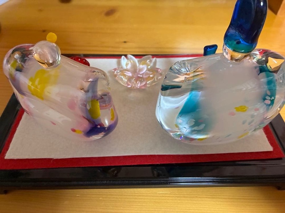 Hin Doll Glasswork Collectible Used