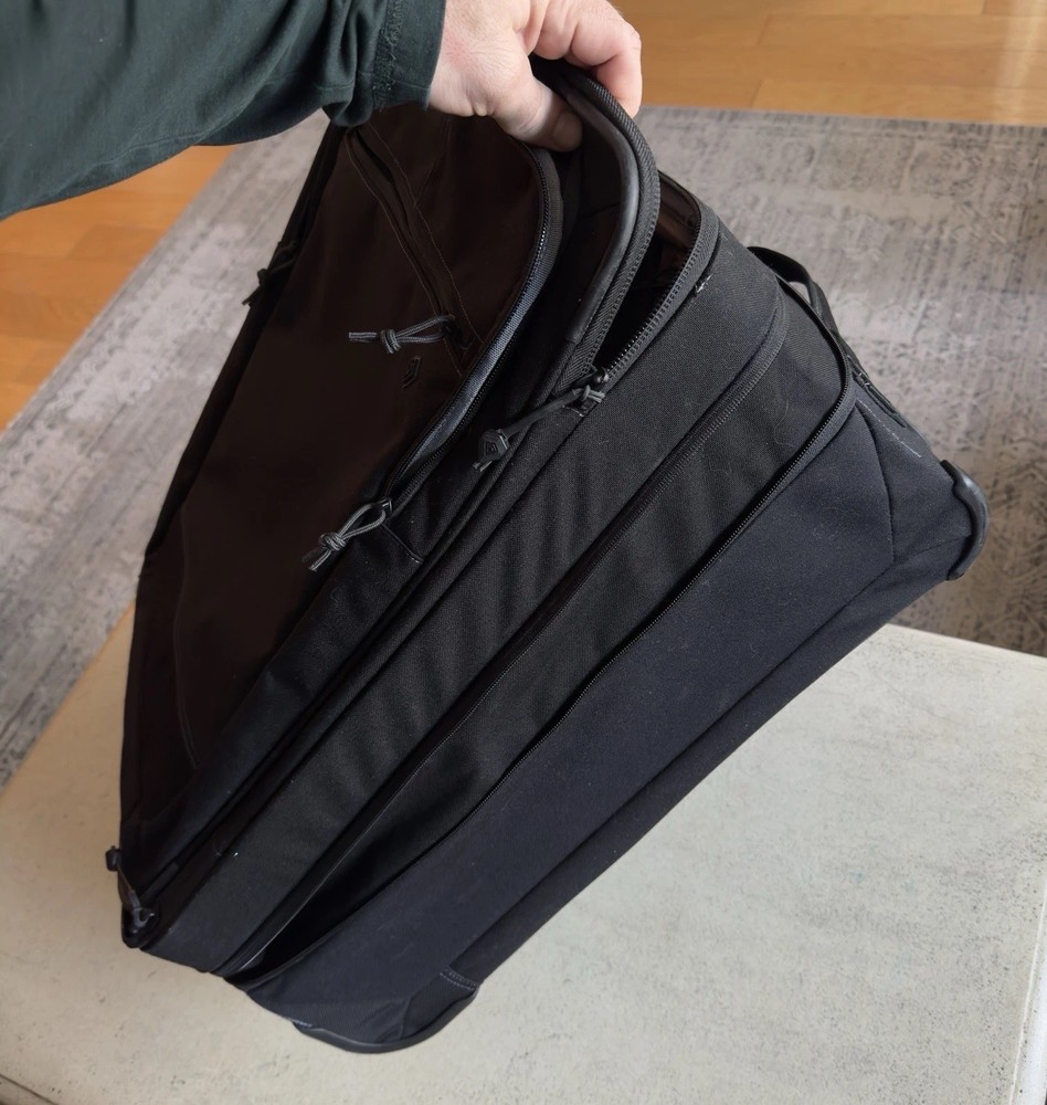 First Tactical Rolling Luggage Expandable Duffle Bag