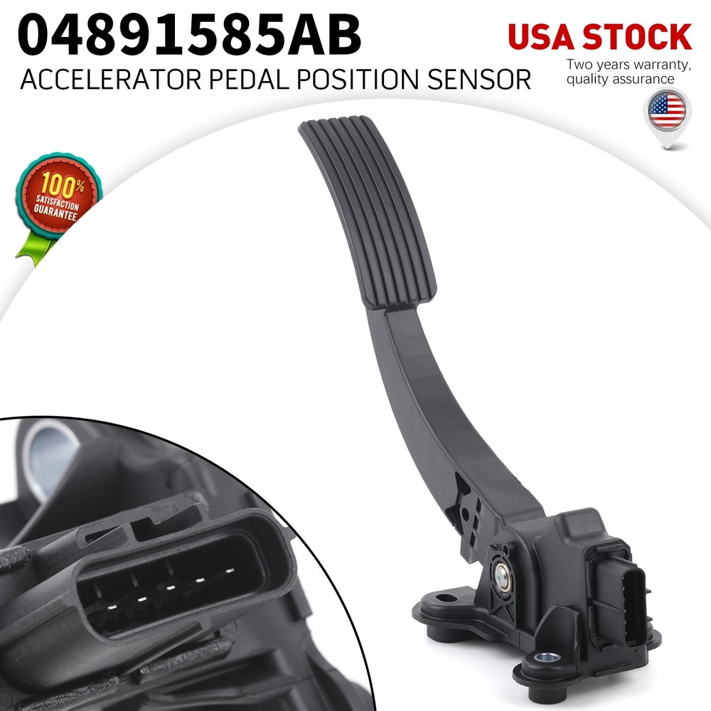 For Dodge 2007-2012 Caliber 1X Accelerator Gas Pedal Assembly w/ Position Sensor