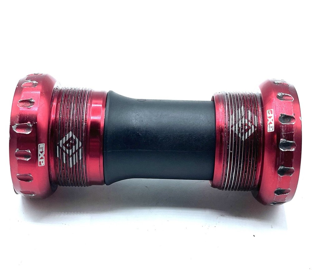 SRAM BlackBox Ceramic GXP Road Bike Bottom Bracket Red Anodized