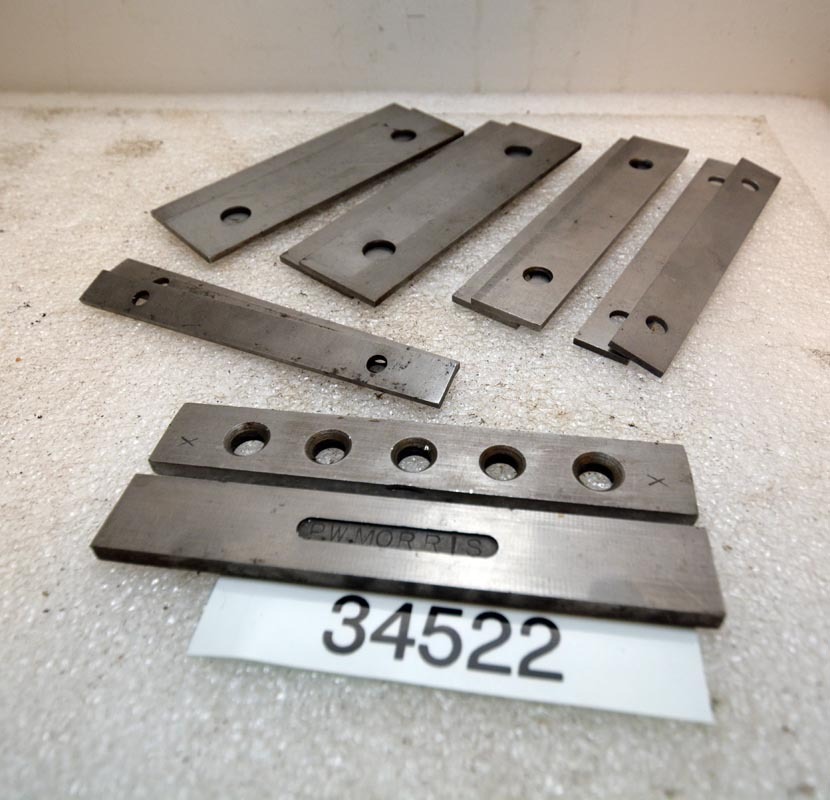 1 Assorted Lot of Machine Parallels (Inv.34522)
