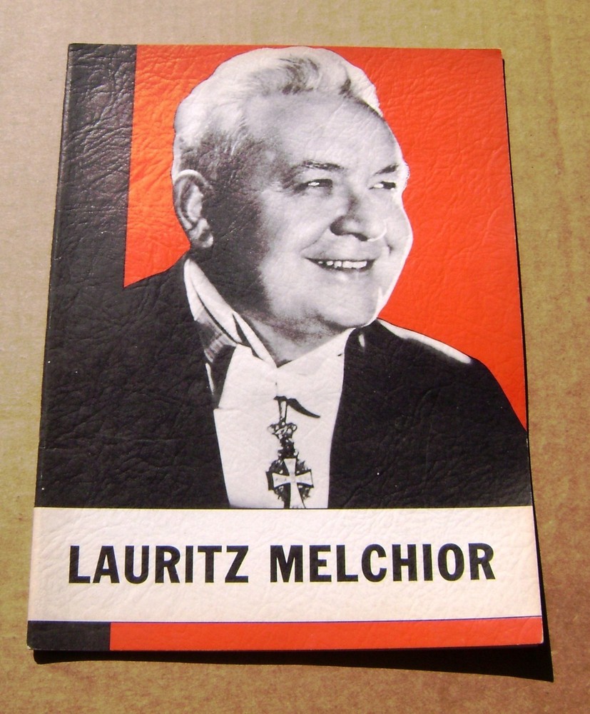 1948 Lauritz Melchior Danish-American Opera Singer Souvenir Program