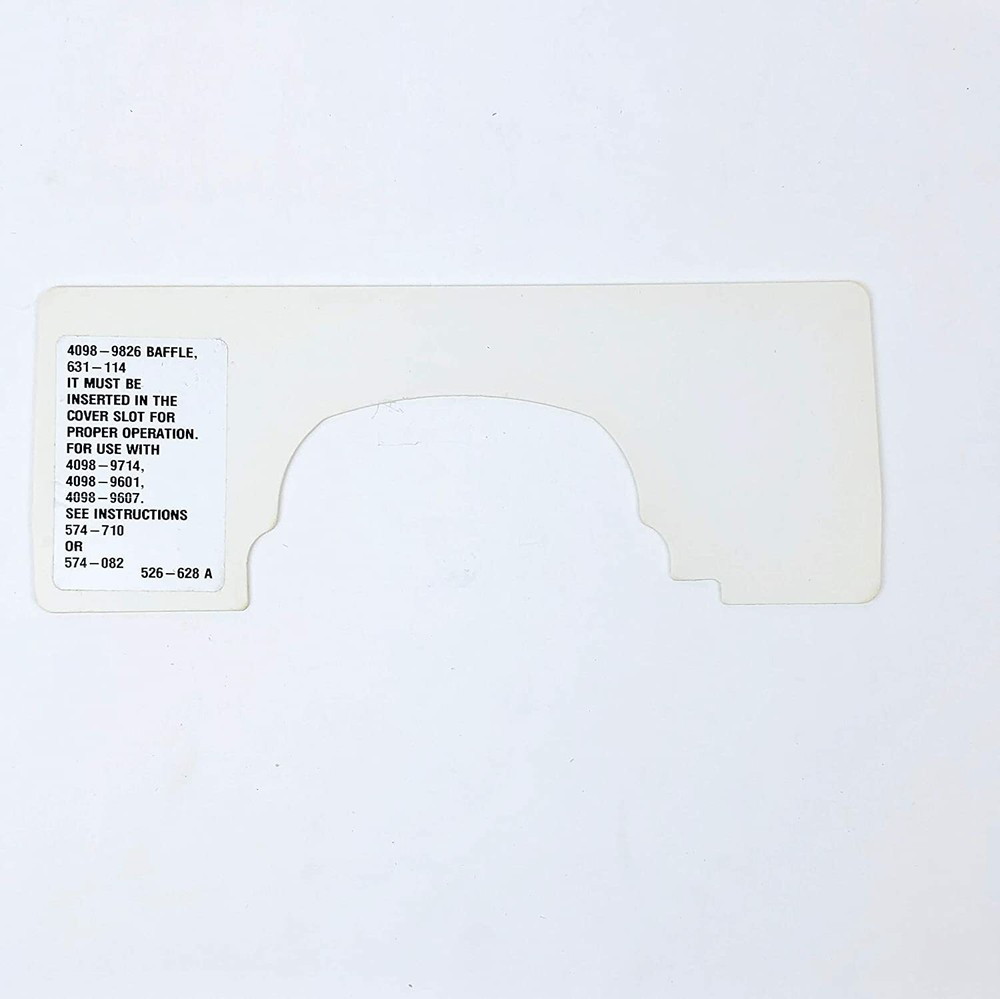 Simplex 631-114 4098-9826 Baffle Accessory, Ivory