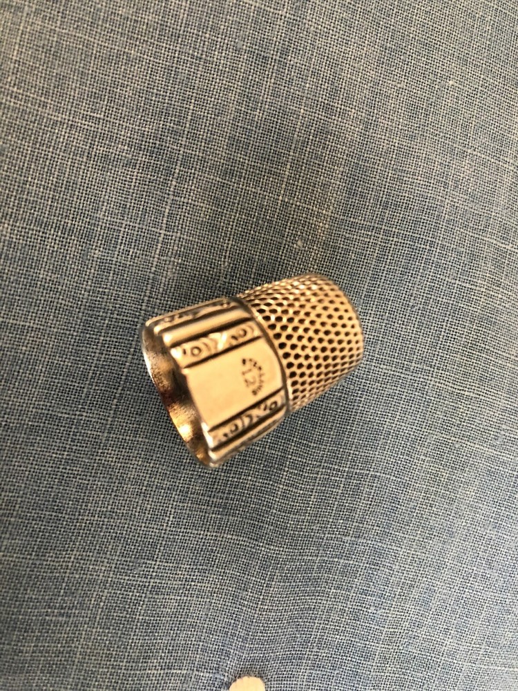 Antique Sterling Thimble