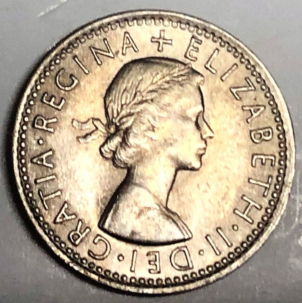 # C461 GREAT BRITAIN COIN, SIX PENCE 1967