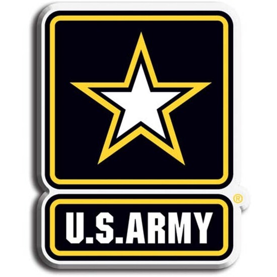US Army 2D Magnet - 3" x 2 1/4" - New