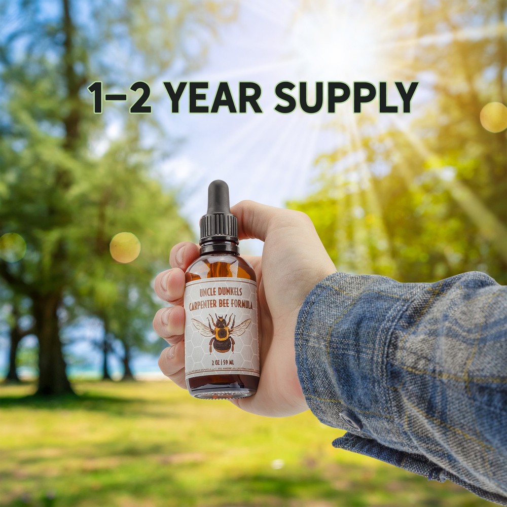 Carpenter Bee Formula: Scented Pheromone Attractant 2oz