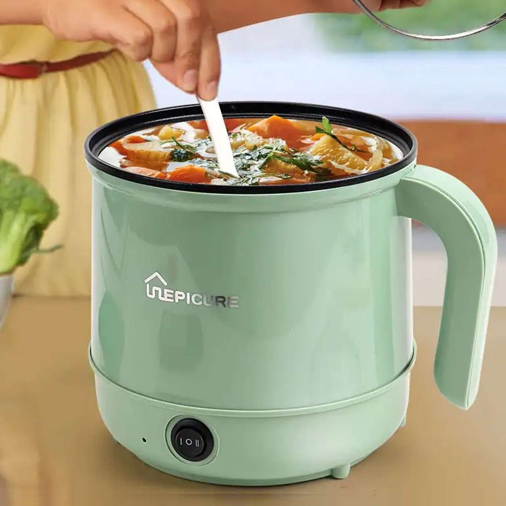 Mini Speed Food Pot Multi-Function Electric Cooker Non-Stick Pot Boiling Water