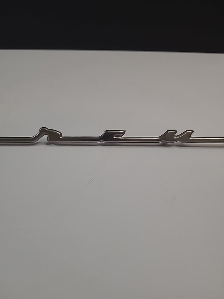 1955-56 Mercury Monterey Script OEM Quarter Panel Original Emblems