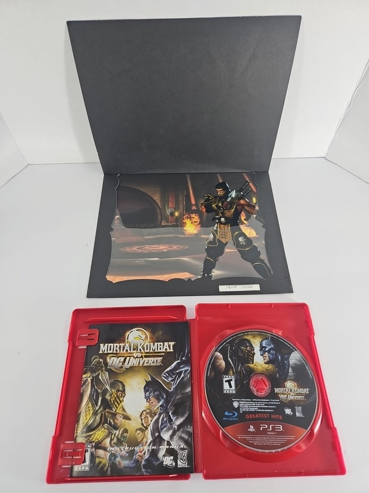Mortal Kombat: Art Print & PS3 Game Bundle