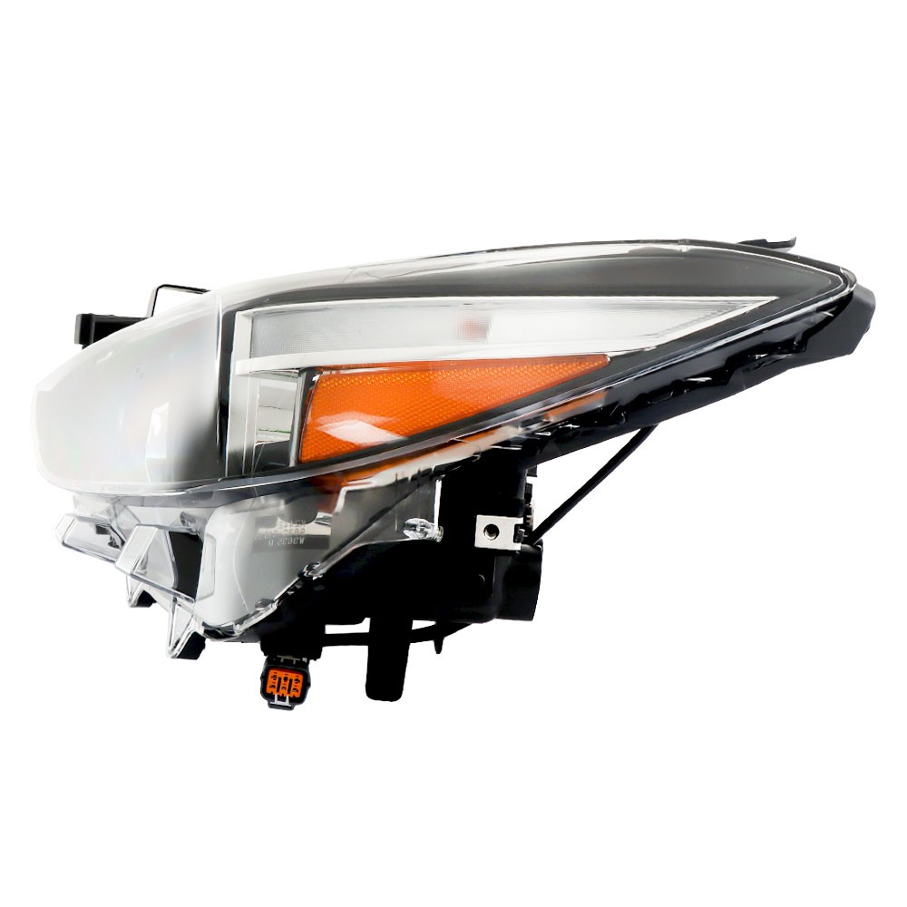 Labwork Left Headlight Fit For 2017-2018 Mazda 3 Halogen Type Driver Side Clear