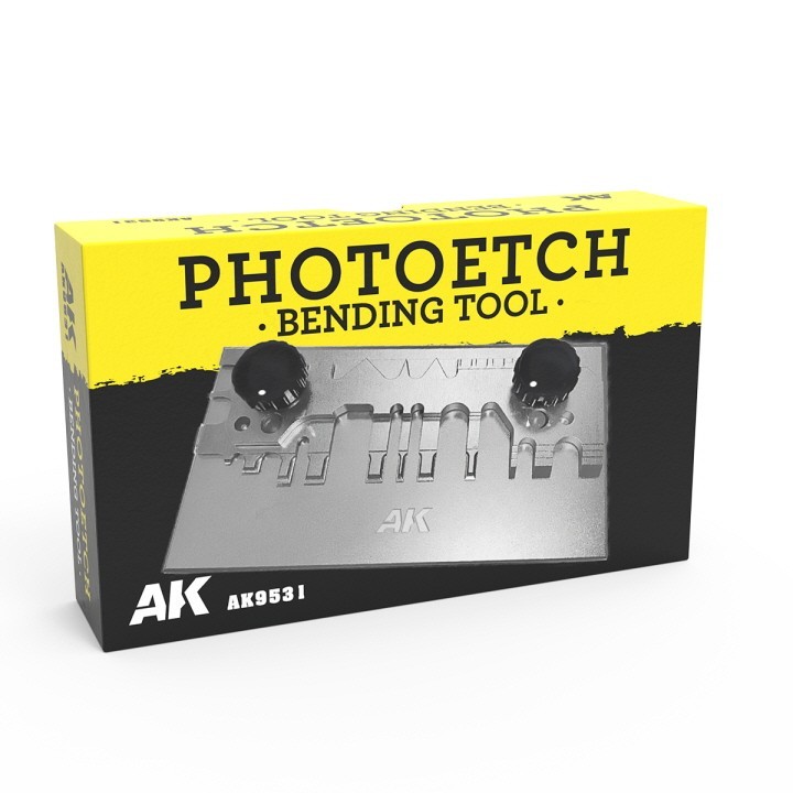 AK Interactive #9531 PHOTOETCH BENDING TOOL (2 SCREWS)