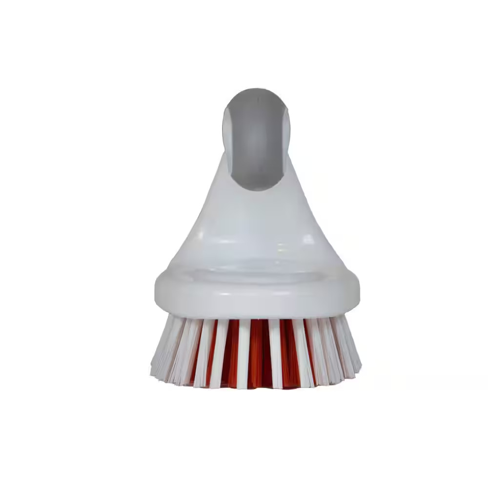 Scrub Brush 6 In. Iron Handle 2-Pack