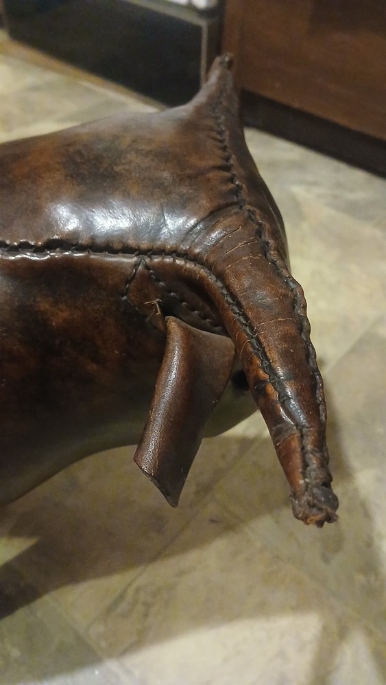 1960s Dmitri Omersa Leather Bull