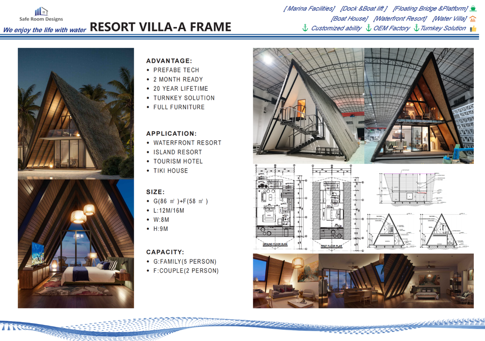 Maldives "A" Frame House Catalog