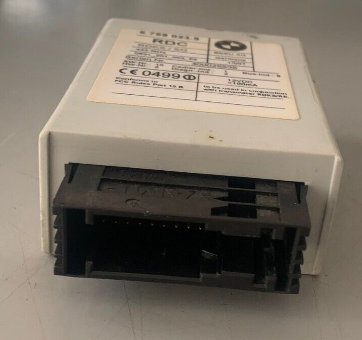 BMW E46 E39 E38 E53 X5 RDC TYRE PRESSURE CONTROL MODULE 6759023.9 USED OEM