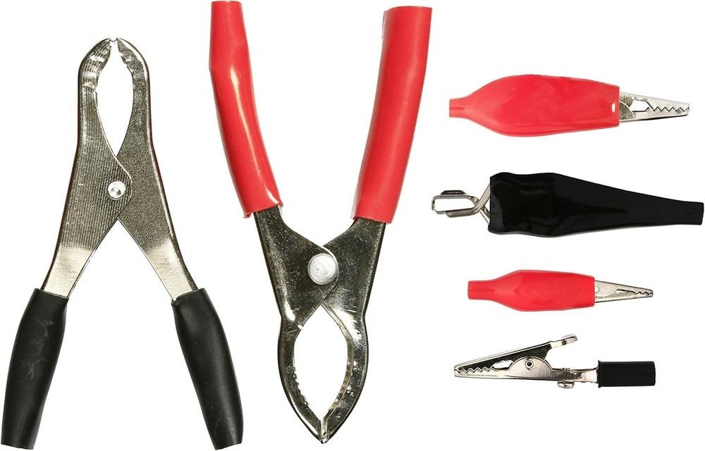Versatile 60PC Alligator Clip Set with Storage Case - Essentials for Electronics