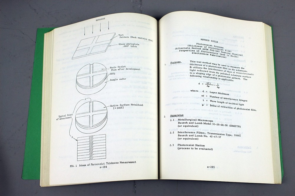 NASA NHB 5300.4(3D) Technical Manual Microcircuit Line Certification 1971