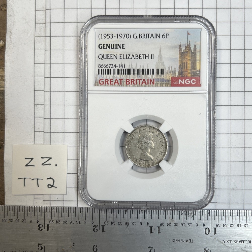 Great Britain Six Pence 1964