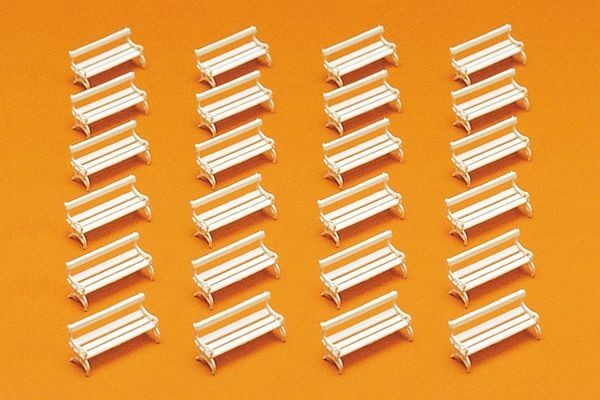 Preiser 79565 N Scale Park Benches