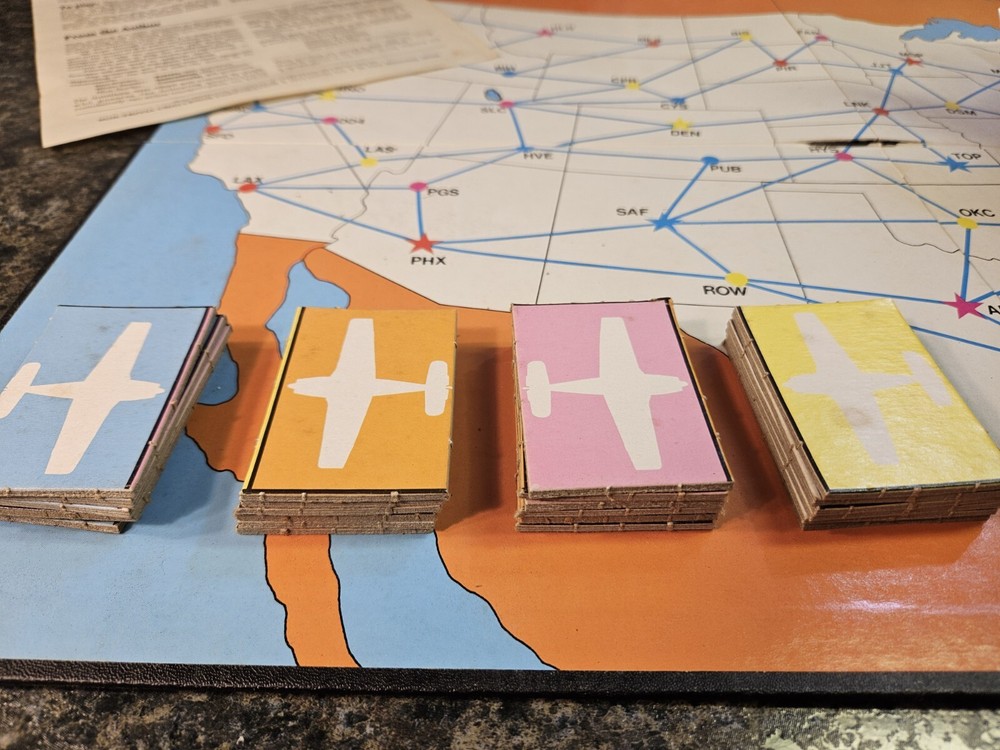 Vintage 1986 Pilot Non-Trivia Challenge Game IOB *READ*