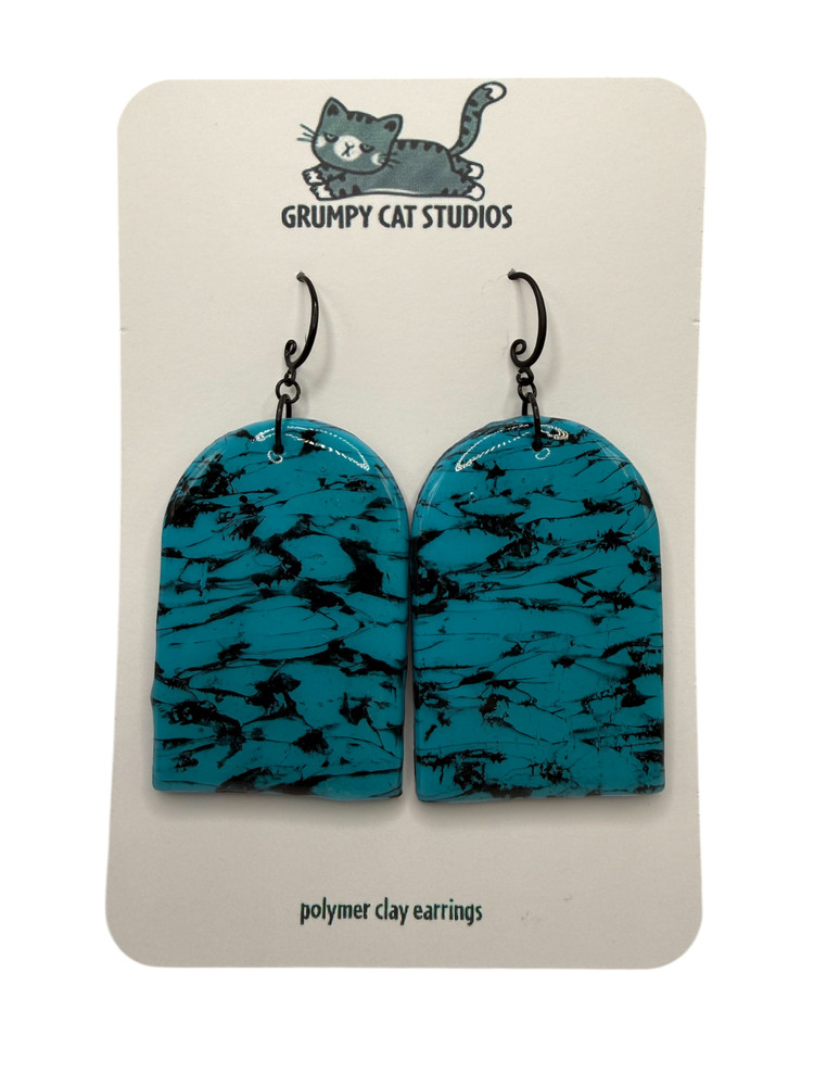 Handmade Polymer Clay Dangle Earrings