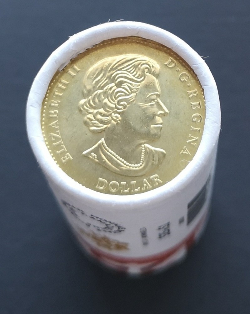 ***CANADA $1 SPECIAL WRAP ROLL 2021 *** KLONDIKE COLOURED ***