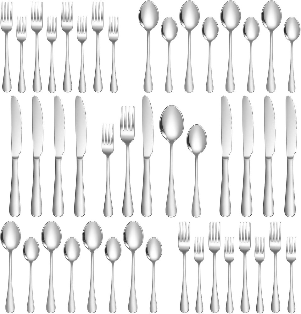 Sierware Set 40 Piece Stainl Steel Flatware Set Sierware